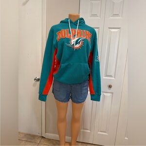 NWT NBA Teal MIAMI Dolphins Hoodie size S